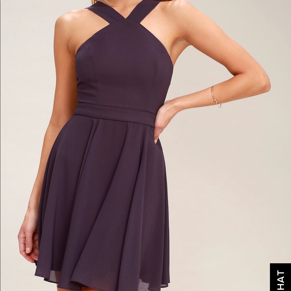 Lulu’s purple dress